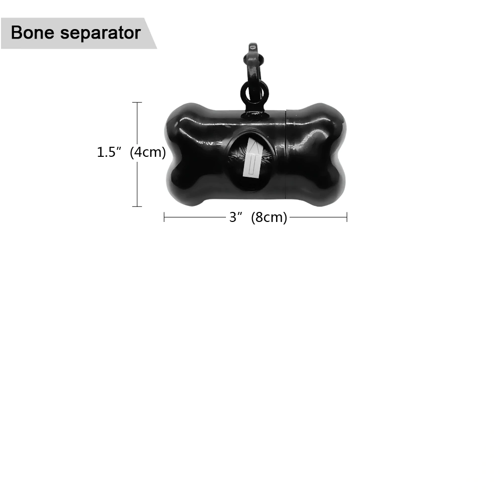 Dog Waste Bags Dispenser and Leash Clip