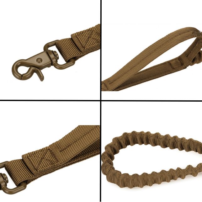 Tactical Double Handle Heavy Duty Dog Leash