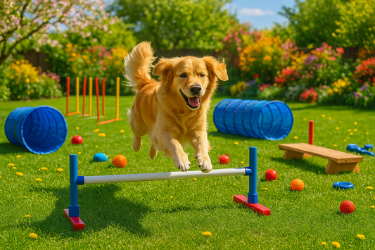 Fun Backyard Agility Courses to Build This Spring