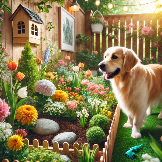 How to Create a Dog-Friendly Spring Garden