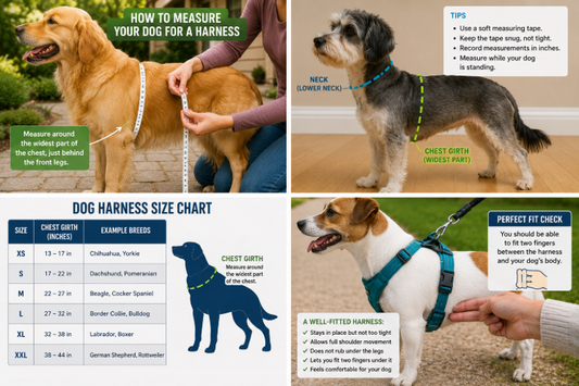 How to Measure Your Dog for the Perfect Harness Fit