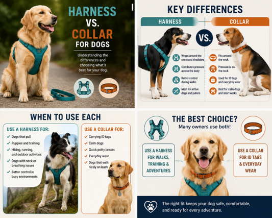Dog Harness vs Collar: Which Is Better for Your Dog?