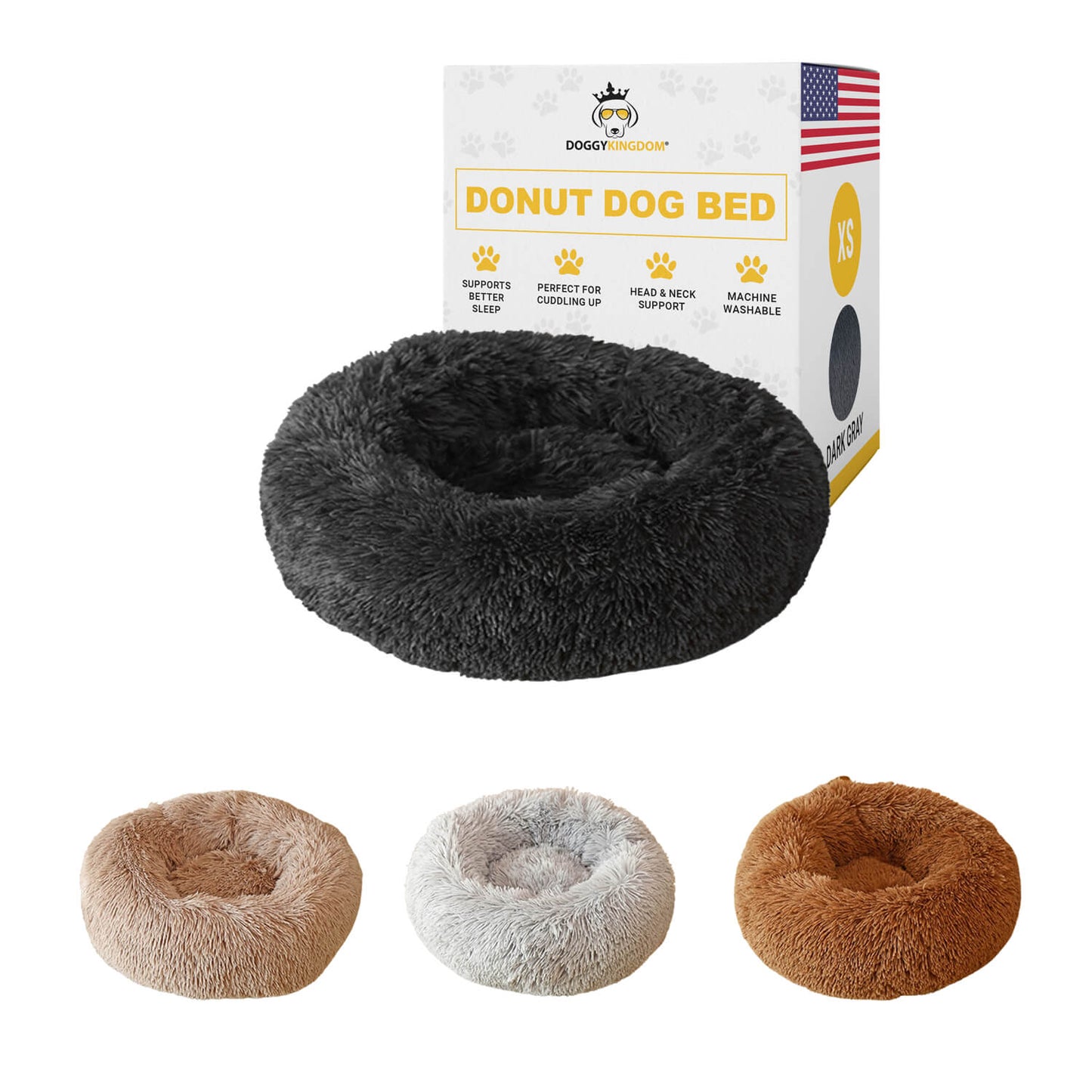 Plush Cuddler Pillow Bed