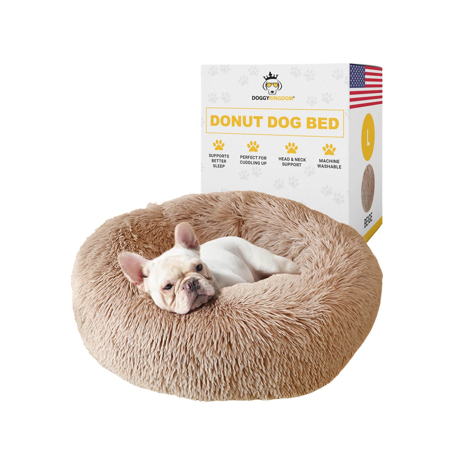 Plush Cuddler Pillow Bed