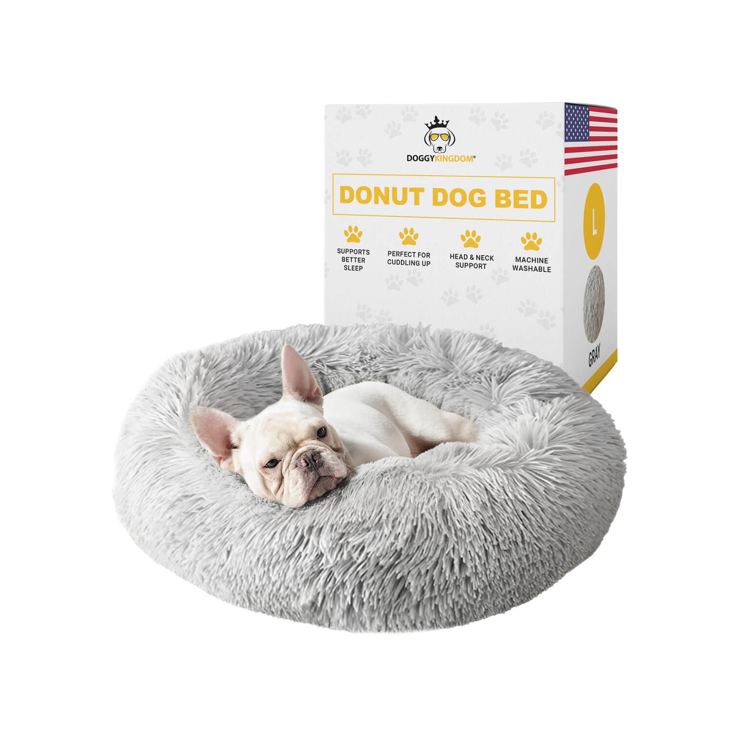 Plush Cuddler Pillow Bed