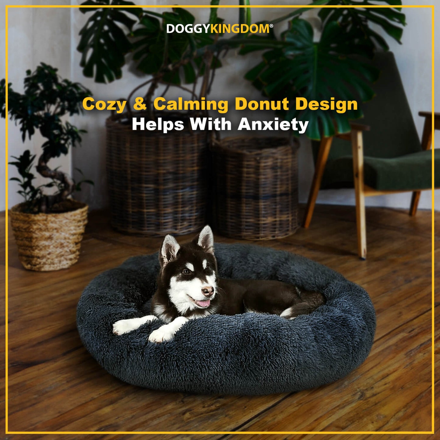 Plush Cuddler Pillow Bed