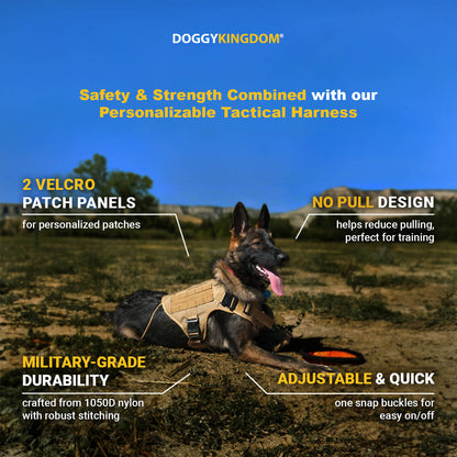 Tactical Harness For Dogs