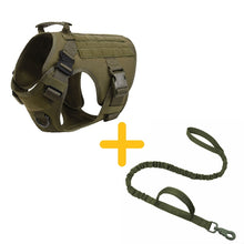 Preview Image: Tactical Harness &amp; Tactical Double Handle Heavy Duty Leash BUNDLE
