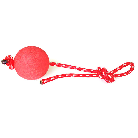 Durable Natural Rubber Ball - Fun to Chew, Chase and Fetch