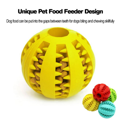 Doggykingdom® Tooth Cleaning Chew Dog Ball & Toy