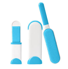 Preview Image: Blue fur brush double pack to remove pet hairs without sheet changing