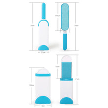 Preview Image: Sizechart of fur brush hair remover for pets