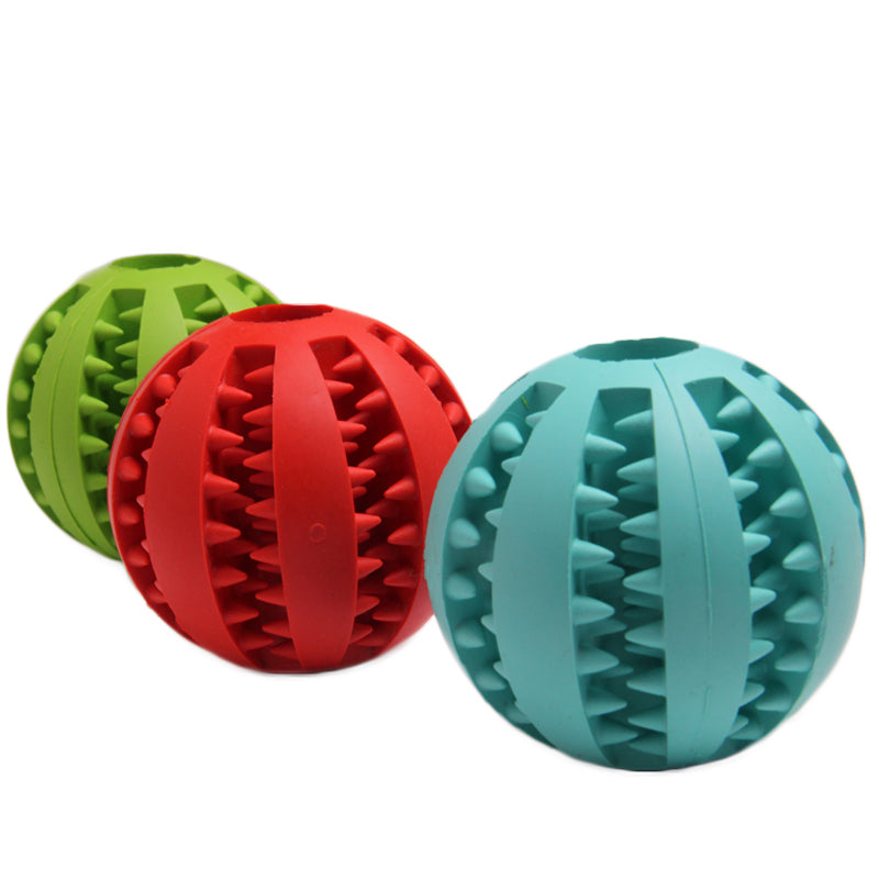 Tooth Cleaning Chew Dog Ball & Toy