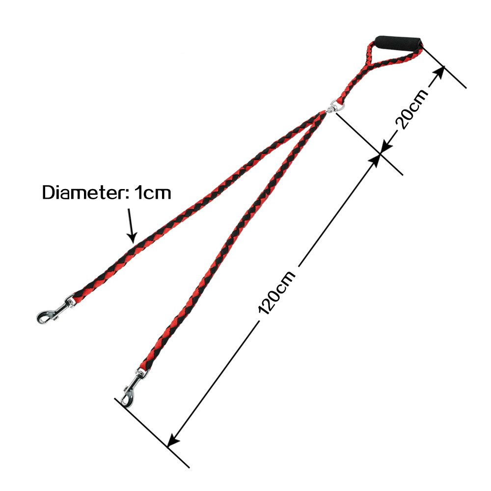 Power Double Leash 2 in 1 Dog Leash