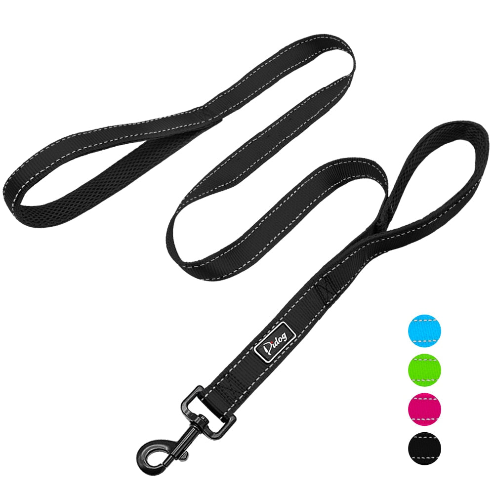 Double Handle Heavy Duty Dog Leash for Control/Safety/Training by Doggykingdom®
